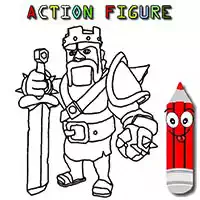 Colorazione Delle Action Figure screenshot del gioco