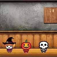 Escapada do Quarto de Halloween Amgel 20 captura de tela do jogo