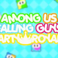 Among Us ปาร์ตี้รอยัล Falling Guys ภาพหน้าจอของเกม