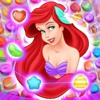 ariel_the_little_mermaid_match_3_puzzle ເກມ