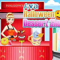 Ava Halloween Dessertladen Spiel-Screenshot