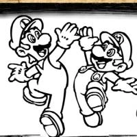 back_to_school_mario_coloring Gry