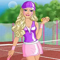 Barbie Tennis Kjole skærmbillede af spillet