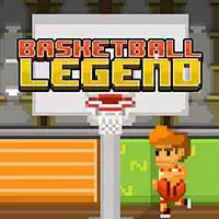 Basketbalová legenda snímek obrazovky hry