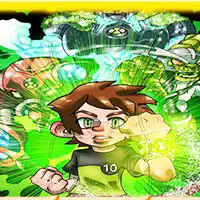 Joc Jigsaw Puzzle Ben 10 captură de ecran a jocului