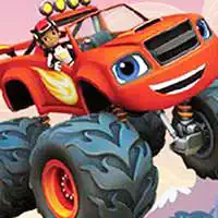 Diferențele Blaze Monster Machines captură de ecran a jocului