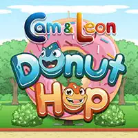 Cam Y Leon Salto De Donas captura de pantalla del juego