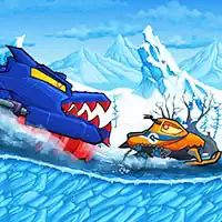 car_eats_car_winter_adventure ألعاب