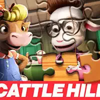 Коледа В Cattle Hill Jigsaw Puzzle