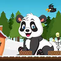 Aventura Panda E Krishtlindjeve pamje nga ekrani i lojës