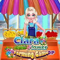 Juego De Agricultura De Flores Clara captura de pantalla del juego