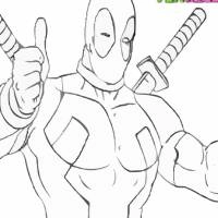 deadpool_coloring Ойындар