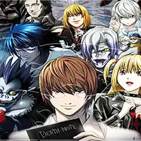 Death Note anime  mõistatus mängu ekraanipilt