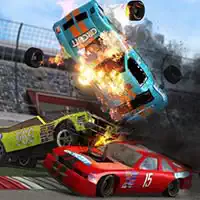 Demolition Derby 3D captură de ecran a jocului