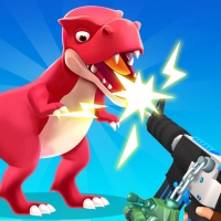 Dino Shooter Pro snímek obrazovky hry