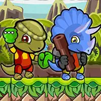 Dino Squad Adventure 2 pamje nga ekrani i lojës