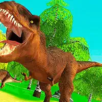 Dinosaurierjagd: Dino-Angriff 3D Spiel-Screenshot