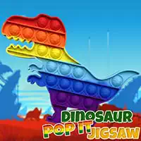 Dinosaurus Pop It Pusle mängu ekraanipilt