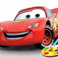 Disney Cars Värityskirja pelin kuvakaappaus