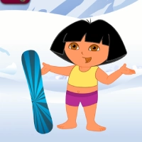 dora_ski_dress_up ເກມ