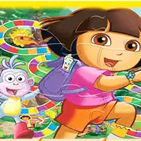 Lojë Me Jigsaw Puzzle Dora The Explorer pamje nga ekrani i lojës