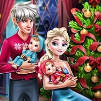 elsa_family_christmas Ойындар