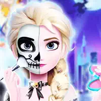 elsa_halloween_party_tattoo Игры