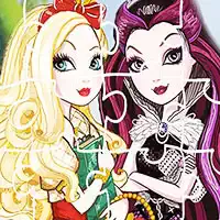 Ever After High puzzle snimka zaslona igre