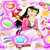 Fa Mulan Puzzle 3 w Rzędy zrzut ekranu gry