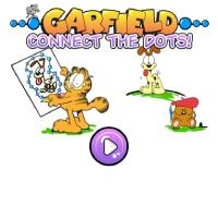 garfield_connect_the_dots гульні