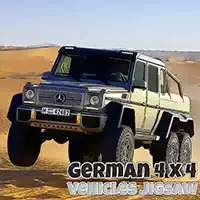 german_4x4_vehicles_jigsaw Giochi