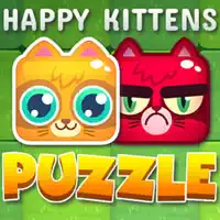 Puzzle Happy Kittens screenshot del gioco