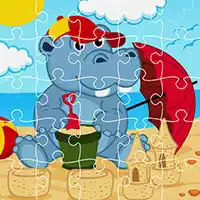 Puzzle Hipopotama zrzut ekranu gry