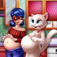 lady_and_kitty_pregnant_bffs ألعاب