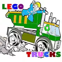 Lego Trucks Coloring