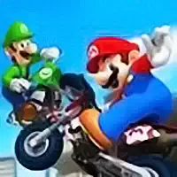 Mario en Luigi Motorfiets Puzzel