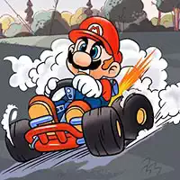 Mario Kart Pusle mängu ekraanipilt