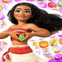 Moana Match 3 ปริศนา ภาพหน้าจอของเกม