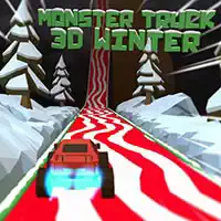 Monster Truk 3D Musim Dingin tangkapan layar permainan