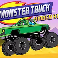 Ukryte klucze do monster trucka zrzut ekranu gry