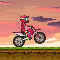 Motorradrennen Im Gelände Spiel-Screenshot