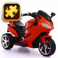 Motorrad-Puzzle-Herausforderung