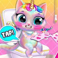 my_unicorn_cat_princess_caring গেমস