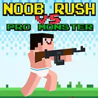 Noob Rush mod Pro Monstre skærmbillede af spillet