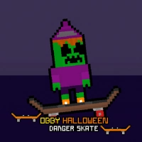 Obby Halloween Аюулын Тэшүүр