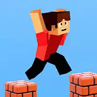 Parkour Blokk 3D mängu ekraanipilt