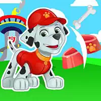 Paw Patrol иттерінің Ниндзясы жемістерді кеседі