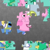 peppa_pig_george_puzzle Խաղեր