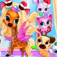 pets_grooming_bubble_party Игры