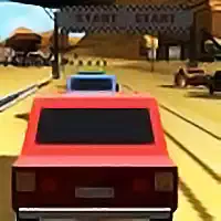 Pixel Rally 3D játék képernyőképe